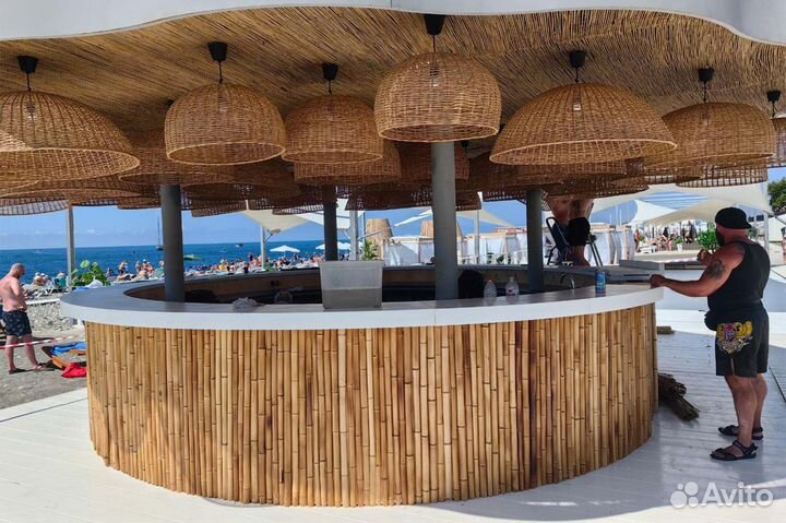 Панели из натурального Бамбука