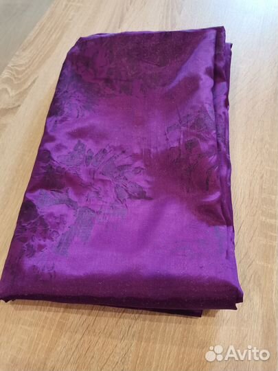 Ткань креп-сатин шёлковый, натуральный, отрез