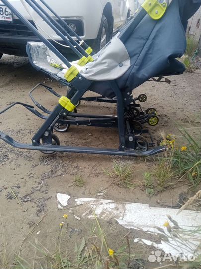 Коляска санки