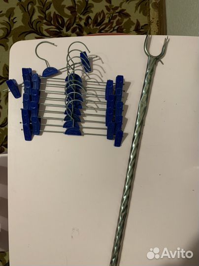 Плечики-прищепка для одежды