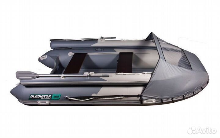 Надувная лодка gladiator E380X