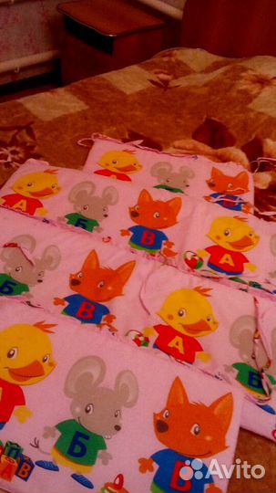 В кроватку бортики