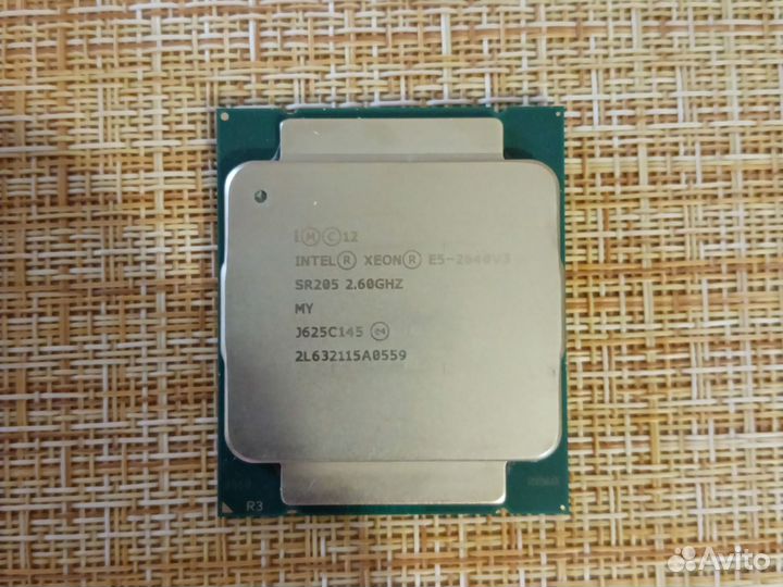 Процессор Xeon e5 2640v3
