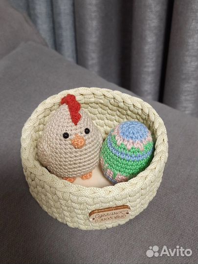 Вязаные игрушки ручной работы