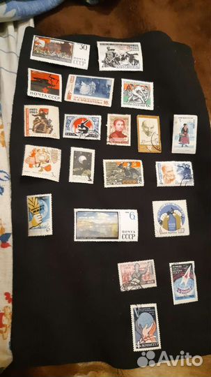 Почтовые марки СССР 44 штуки