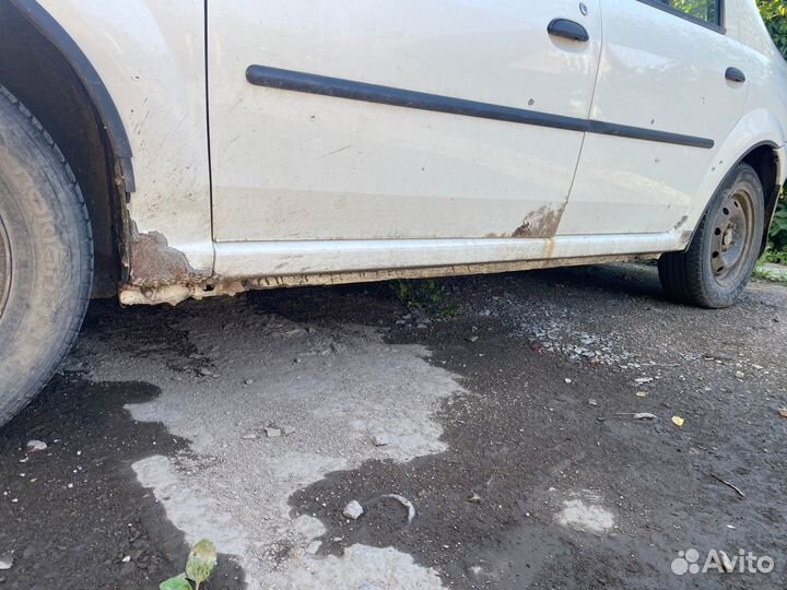 Дверь в сборе рено логан