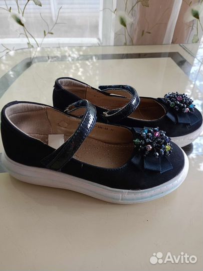 Туфли для девочки школьные