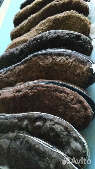 Стельки меховые (очень теплые)