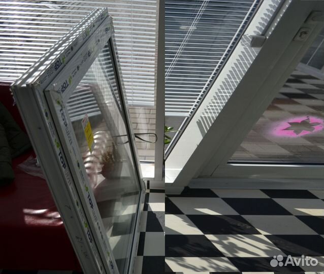 Окна пластиковые 750х1000 мм