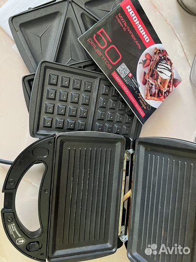 Вафельница гриль