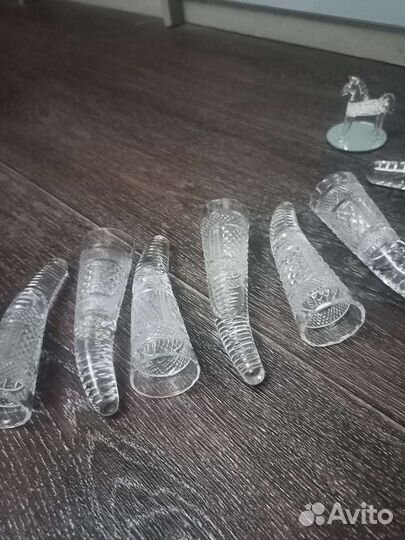 Хрустальный рог с 6 рожками