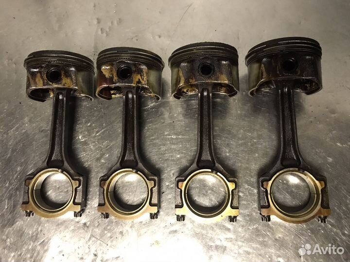 Шатун+поршень Ford 1.6 Focus 1 2 3 Fiesta Fusion C