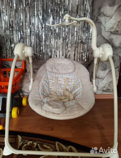 Электронные качели шезлонг