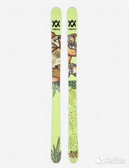 Горные лыжи volkl revolt 87 с крепами marker