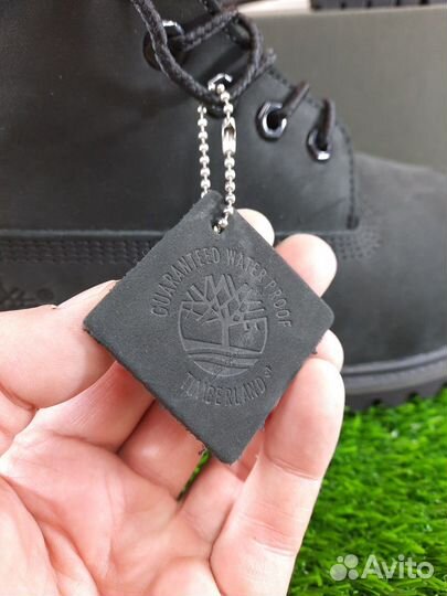 Зимние ботинки с мехом из нубука (Арт.66748)