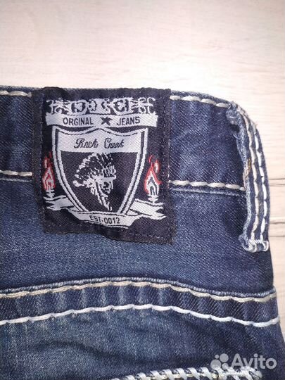 Джинсы типа tru religion 