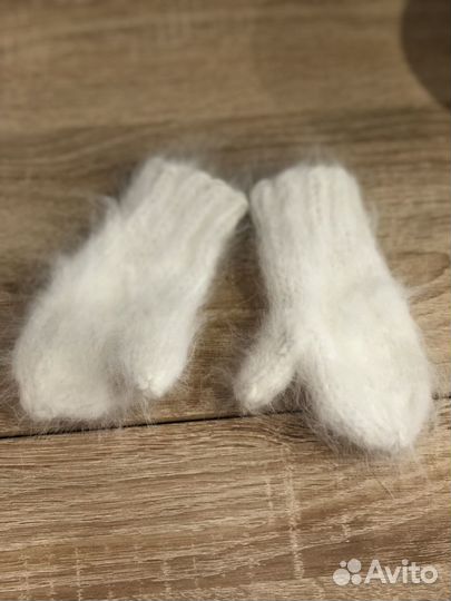Носки и варежки пуховые