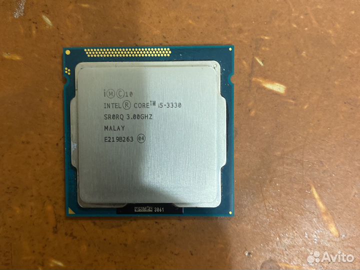 Процессор intel core i5 3330