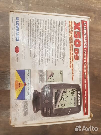 Эхолот lowrance x50ds