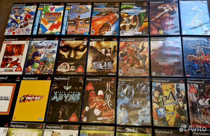 Диски PlayStation 2 лицензия ntsc-j