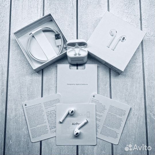 Беспроводные наушники Airpods 2