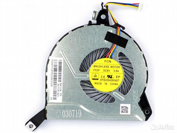 Кулер для ноутбука HP 14-v, 15-p, 17-f, новый