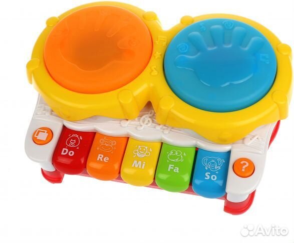 Развивающия игрушка пианино Жирафики
