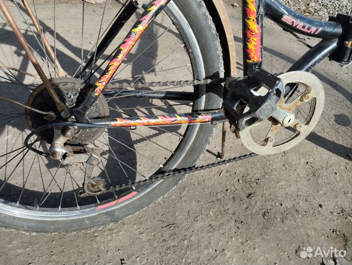 Велосипед скоростной 24 колеса