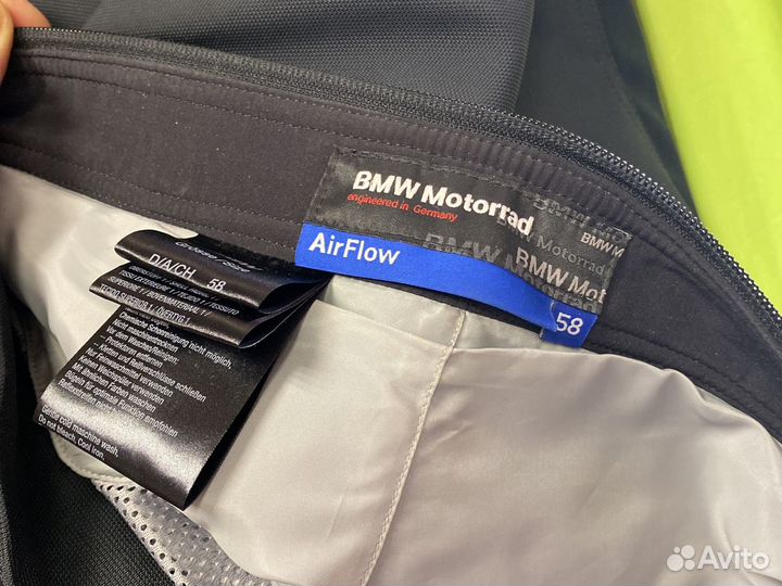 Мотоштаны черные BMW Air Flow размер 58