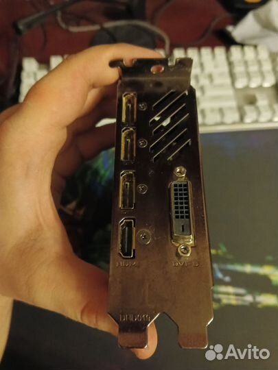 Видеокарта rx 580 2048 sp 4gb