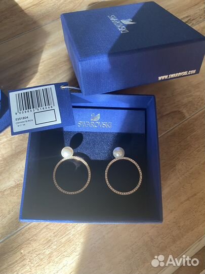 Swarovski серьги