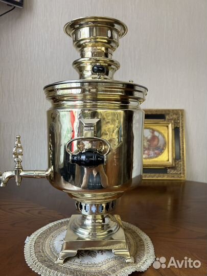 Самовар медальный Бр. Шемарины в Туле на 6л