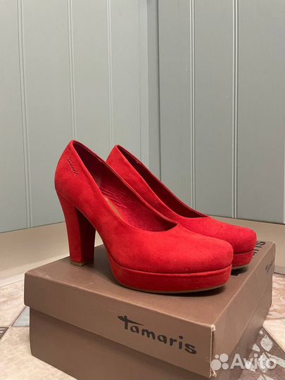 Туфли женские 36 размер красные