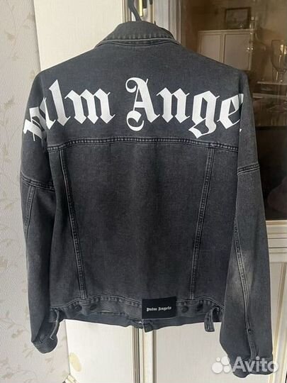 Джинсовая куртка palm angels оригинал