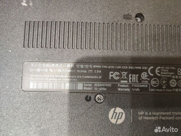 Ноутбук hp core i3 3217u