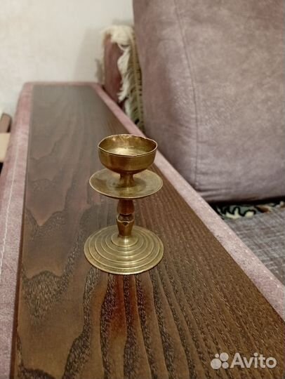 Бронзовый подсвечник