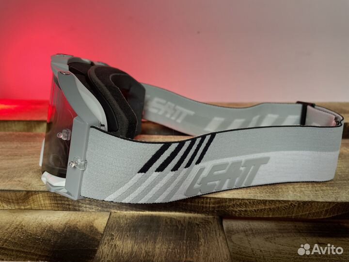 Очки Leatt Velocity 6.5 White Light Grey 58