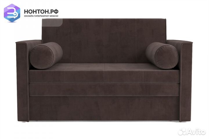 Диван выкатной Санта 2 коричневый
