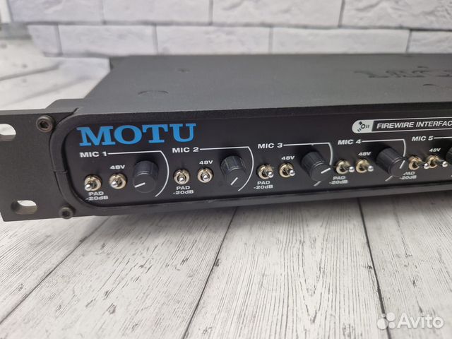 Внешняя звуковая карта motu 8pre купить в Москве | Хобби и отдых | Авито