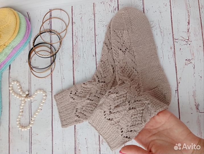 Носки вязаные ручной работы