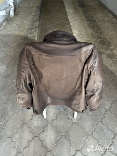 Кожаная мотокуртка Dainese, размер 52