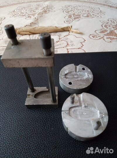 Формы для литья грузил для блесен