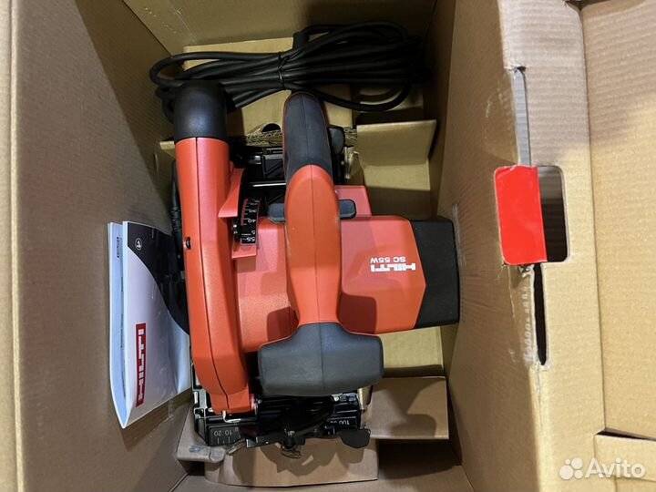 Sc 55w циркулярная пила Hilti сетевая