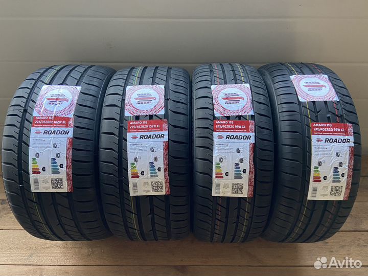 Roador Amaro 118 245/40 R20 и 275/35 R20 102W