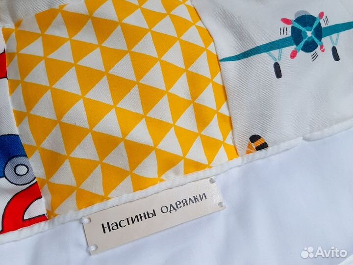 Детское лоскутное одеяло M, пэчворк