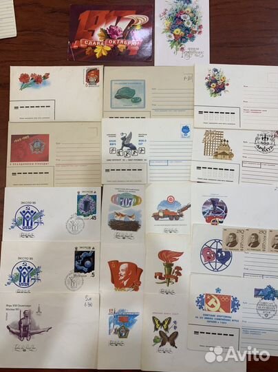 Правила СССР конверты