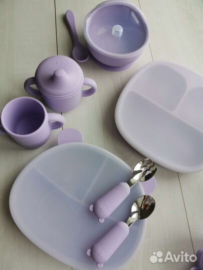 Посуда детская из пищевого силикона