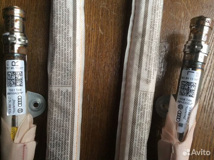 Подушки (шторки) левая правая VW Passat CC 2013