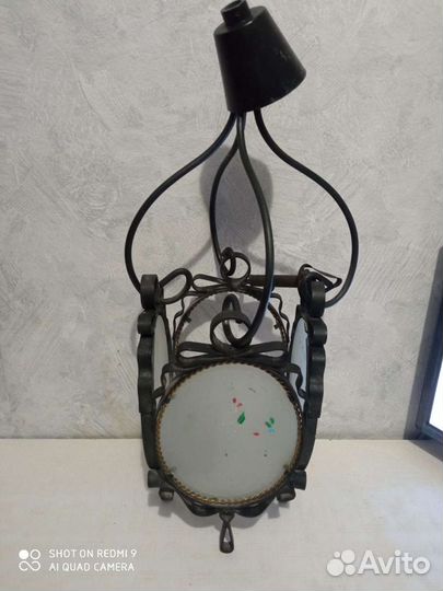 Лампа настольная СССР, ретро светильник