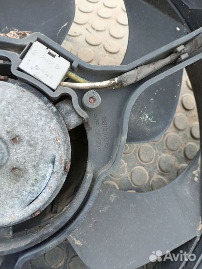 Вентилятор охлаждения в сборе peugeot partner